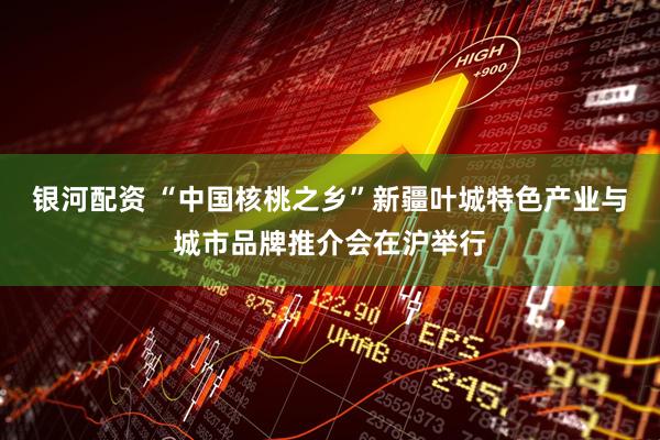 银河配资 “中国核桃之乡”新疆叶城特色产业与城市品牌推介会在沪举行